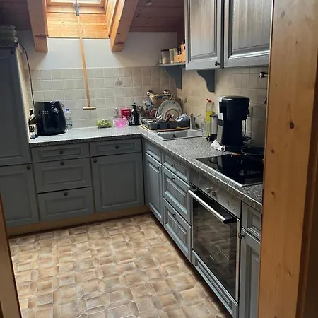 Ferienwohnung Mit Panoramablick Auf Alpspitze 아파트 *